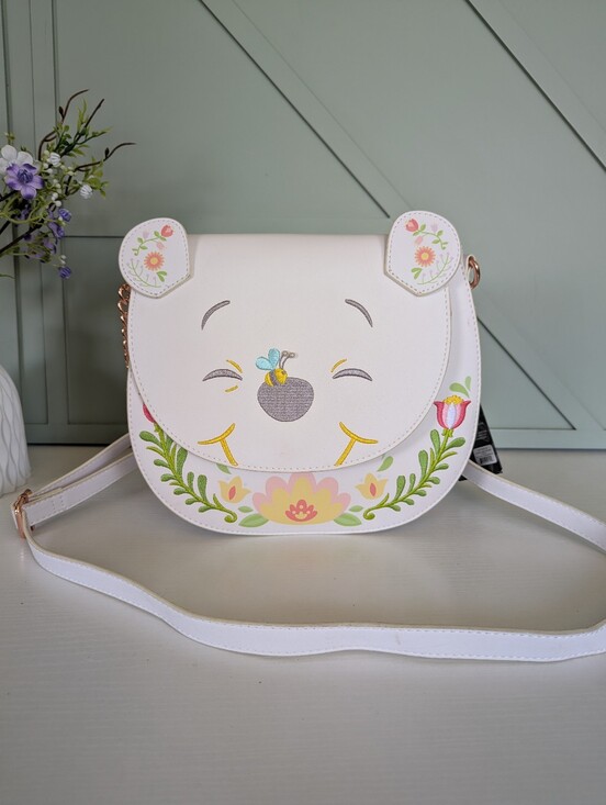 Loungefly Handbags - Loungefly Disney Winnie the Pooh Cosplay Folk Floral Crossbody.